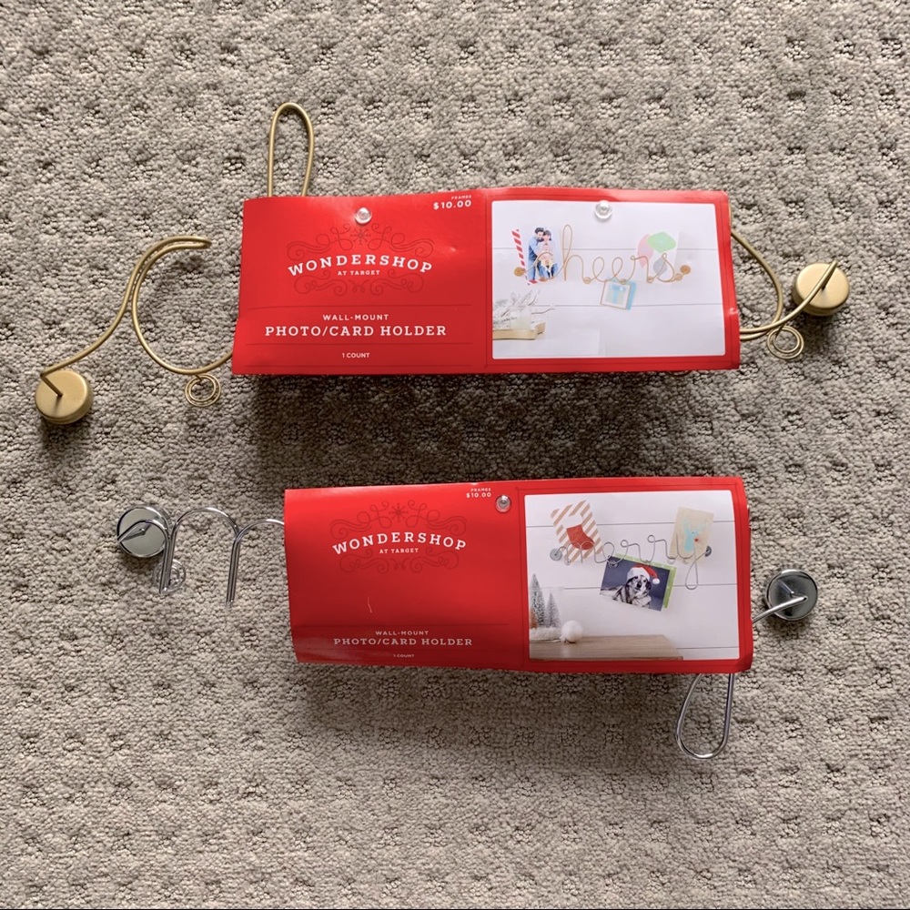 WONDERSHOP Set of Two Holiday Photo/Card Holders